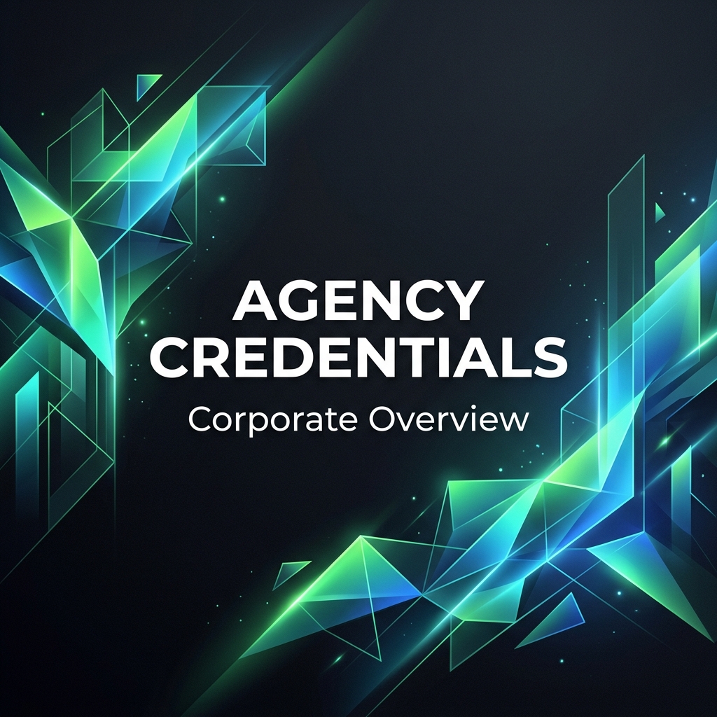 Agency Overview Deck Cover